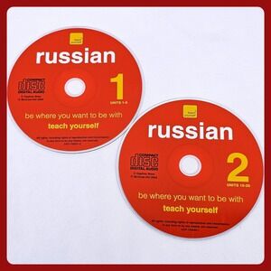 McGraw-Hill Teach Yourself Russian Audio Course 2 CD Set Units 1-20 Daphne West